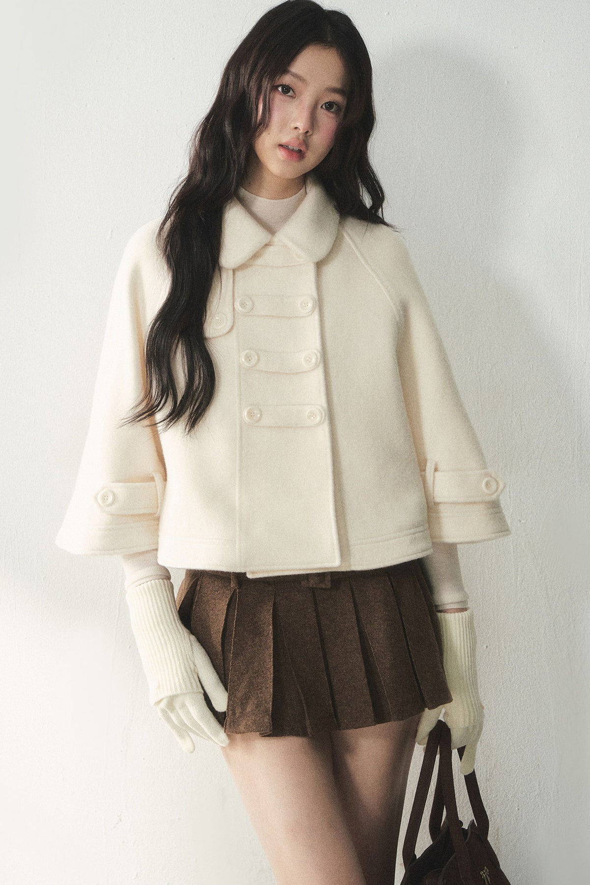 Wool Napoleon Cape