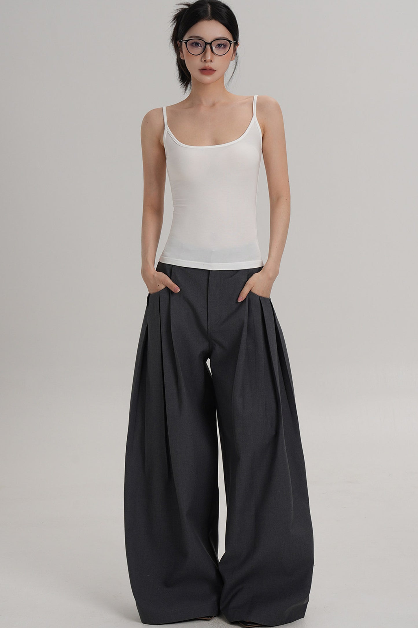 Elegant Floor-Length Pants