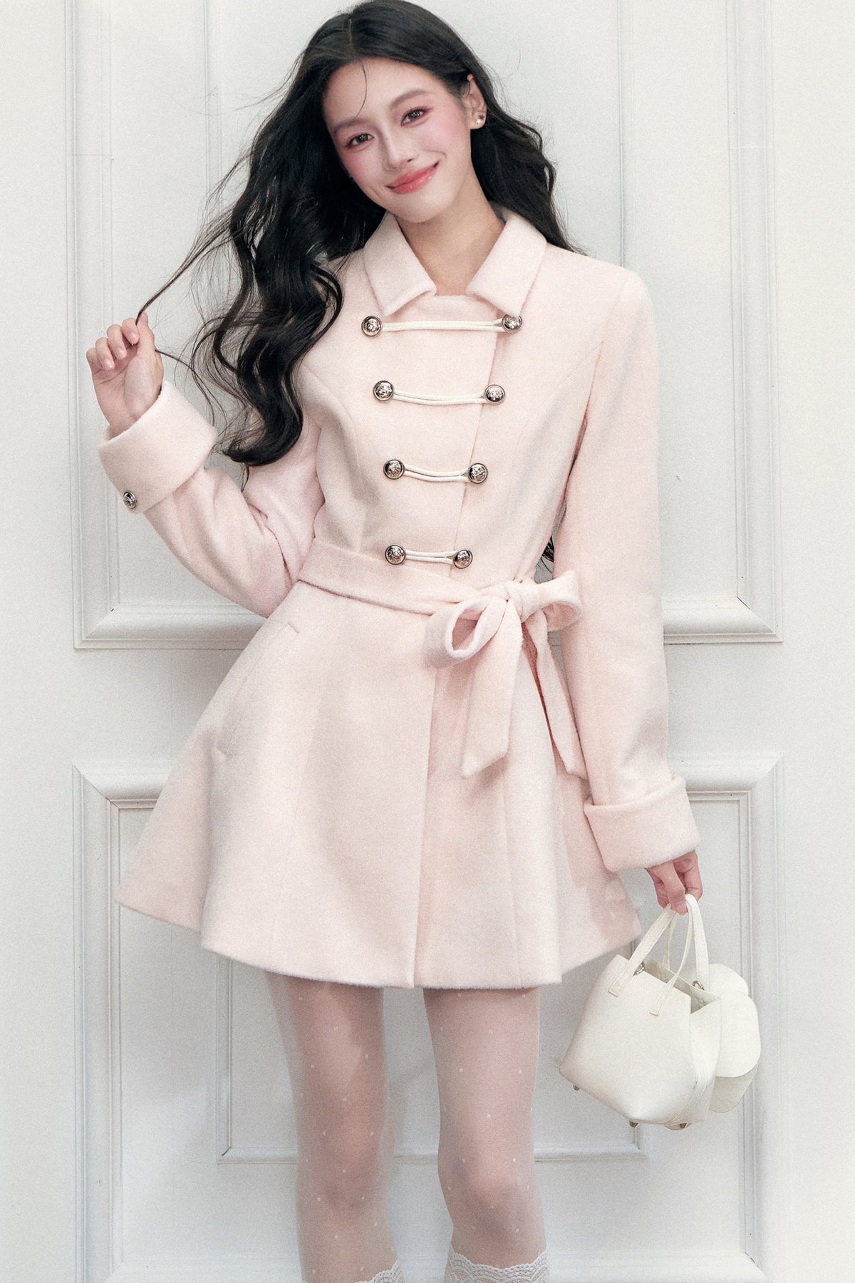 Napoleon Retro Knight-Style Woolen Cape Jacket Set-Up