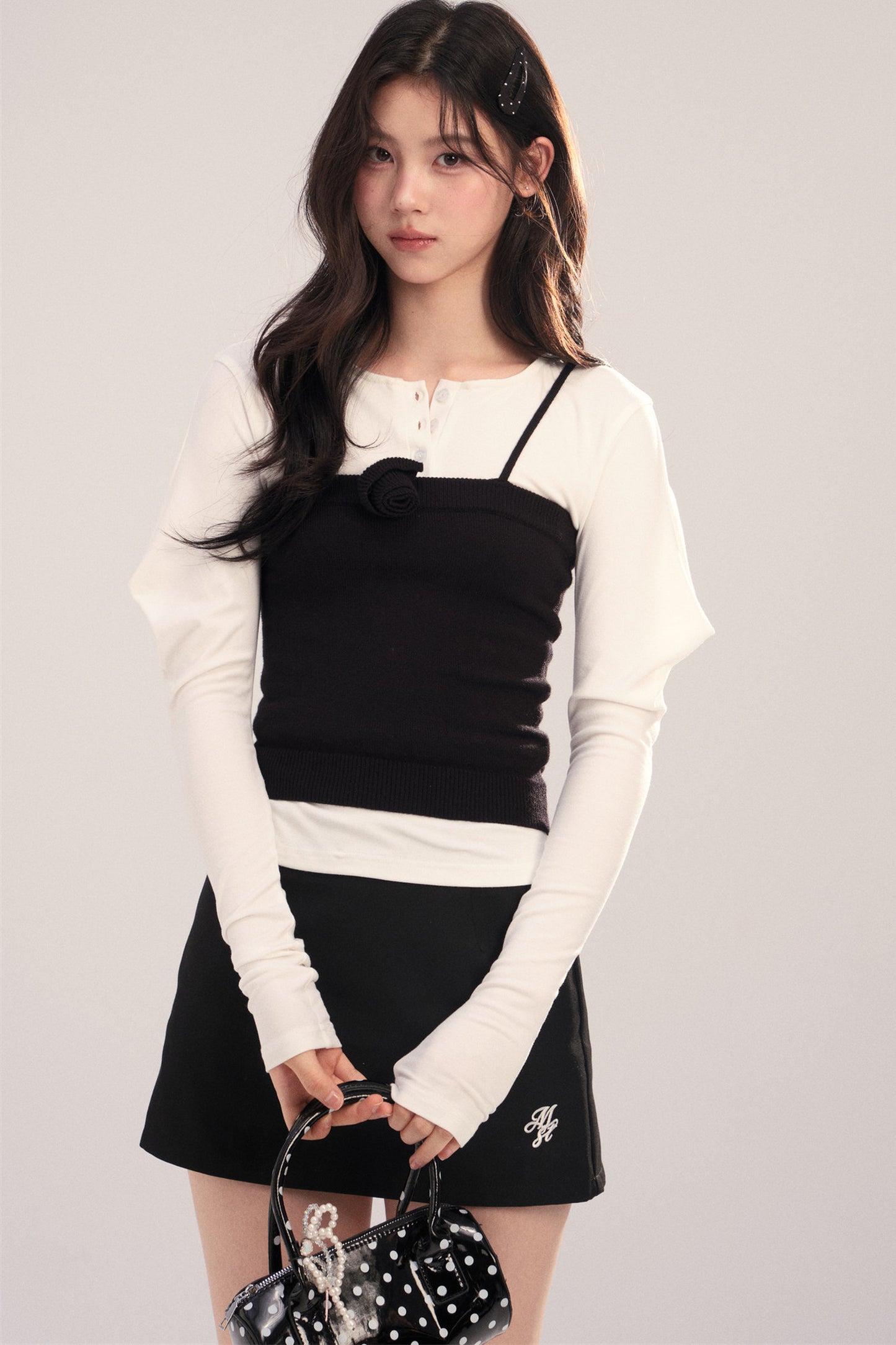 Slim Fit Knitted Vest