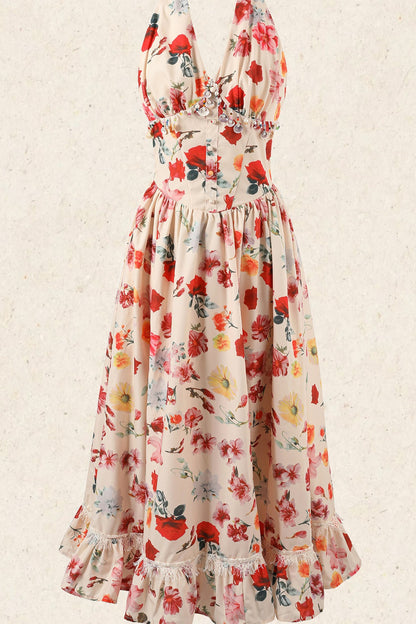 Island Blossoms Lace Dress