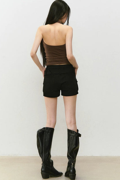 Cargo-Shorts mit dreidimensionalen Taschen