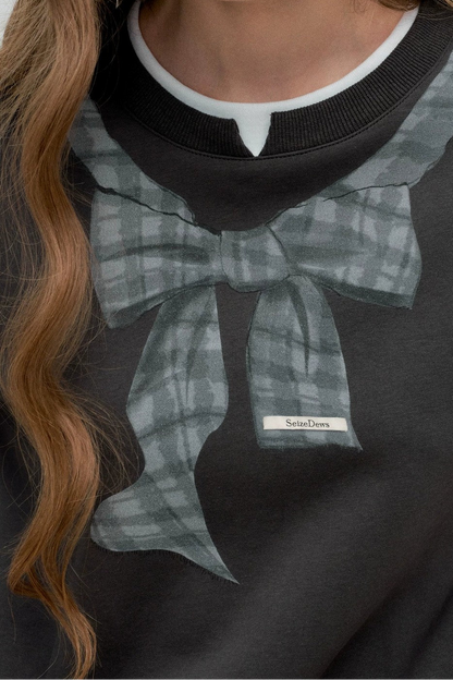 Printed Hoodie Dress