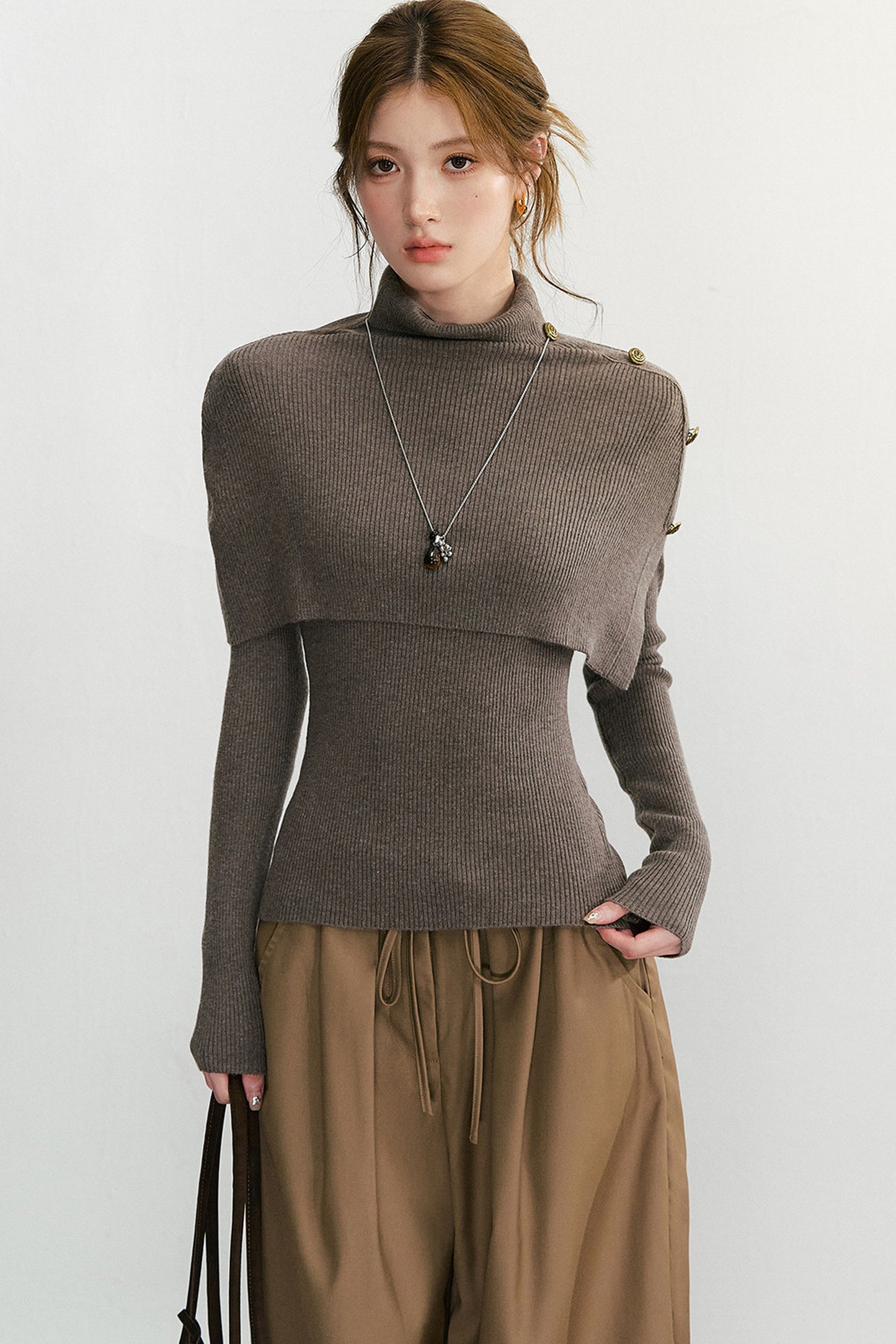 Elegant Knit Sweater Set