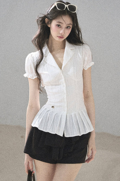 First Love Puff Sleeve Blouse