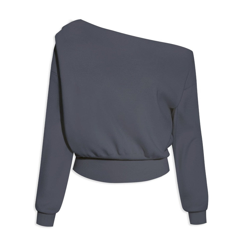 Pleated Woolen A-Line Skirt Set-Up