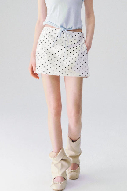 Somesowe Linen A-Line Skirt