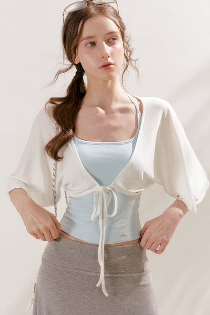 Gepolstertes Neckholder-Trägertop-Set