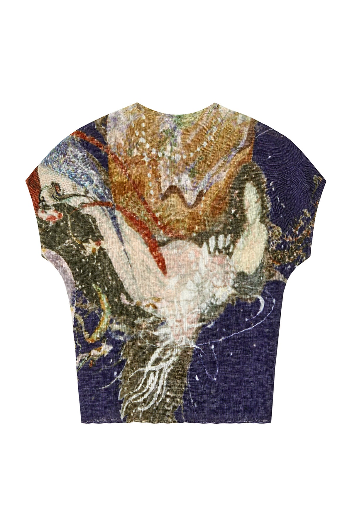 Crane Attraction Pleated Top