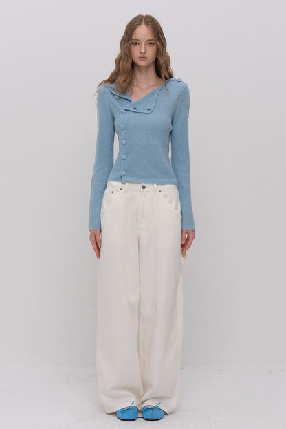 Merino Wool Knit Cardigan