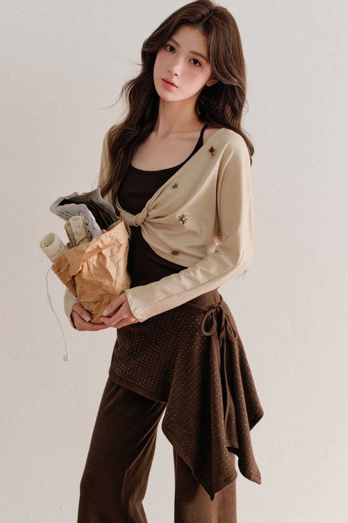 Twisted Camisole Top and Pants