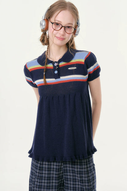 Dream Rainbow Knitted T-Shirt