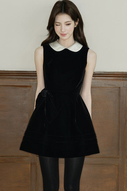 Lace Doll Collar Dress