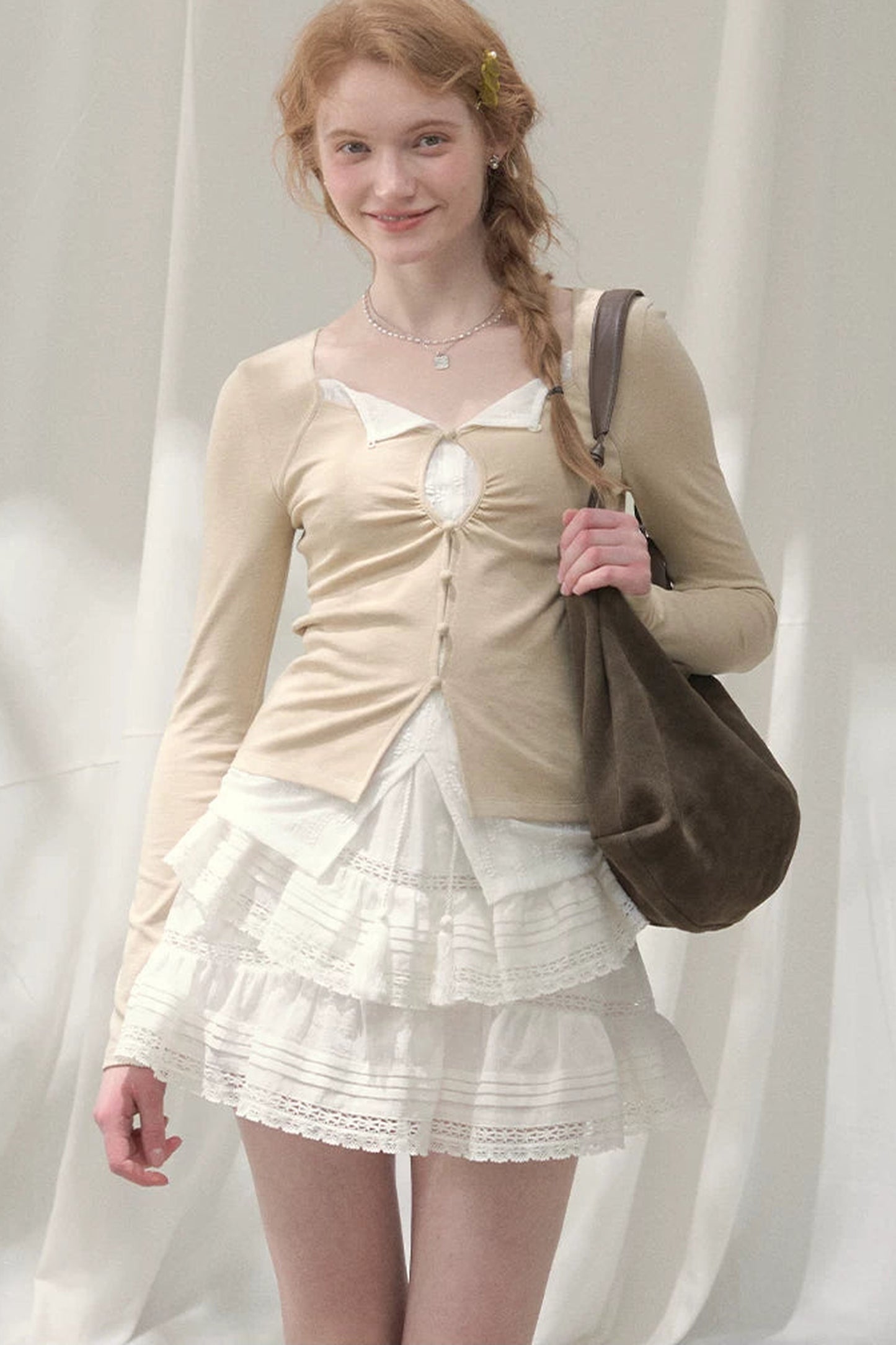 Ripples of the Sea Lace Skirt
