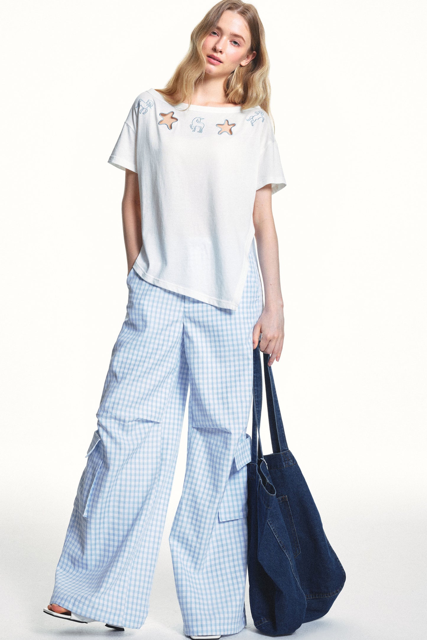 Lyocell Cut-Out Blouse