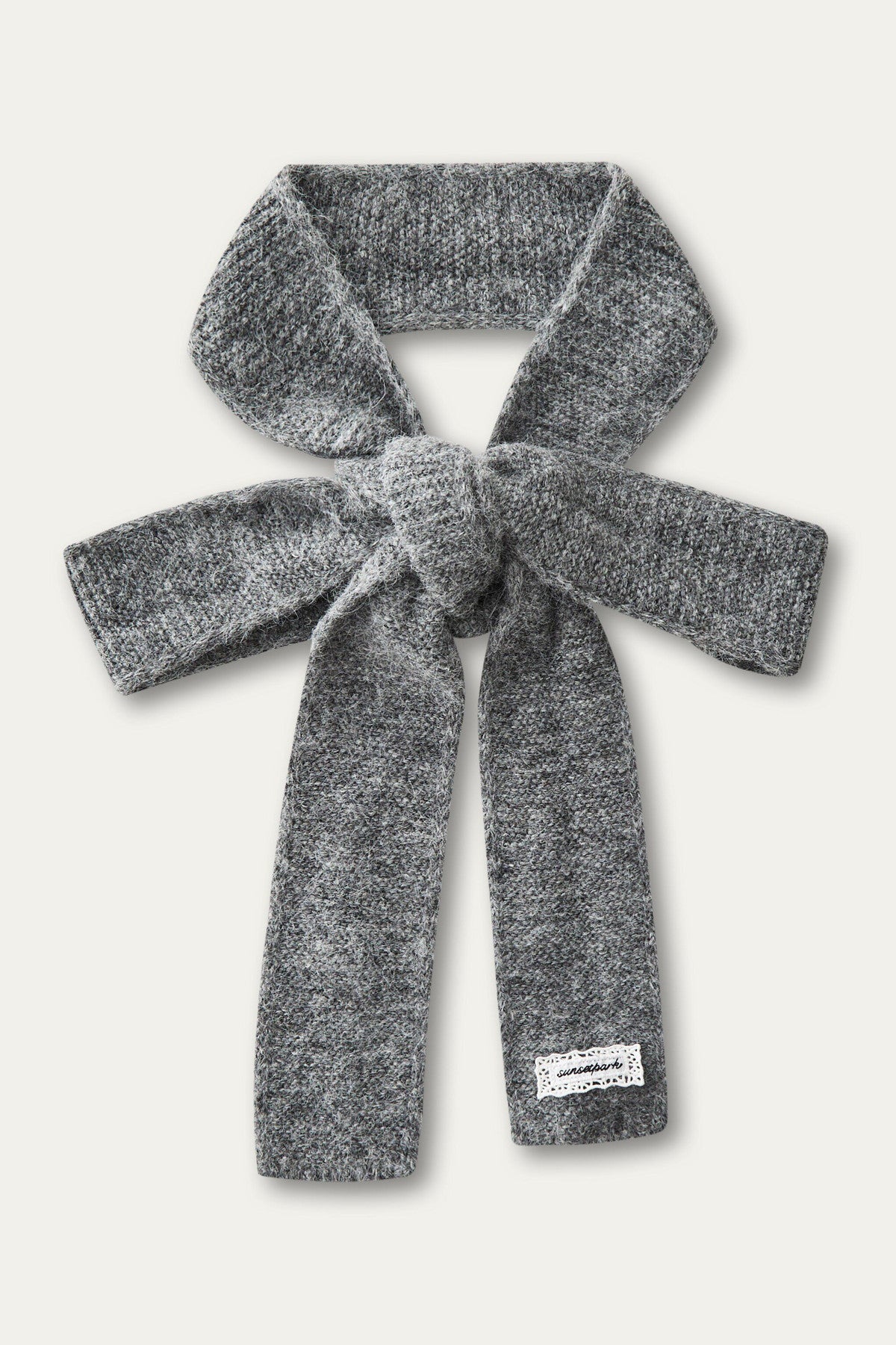 Knitted Ribbon Scarf