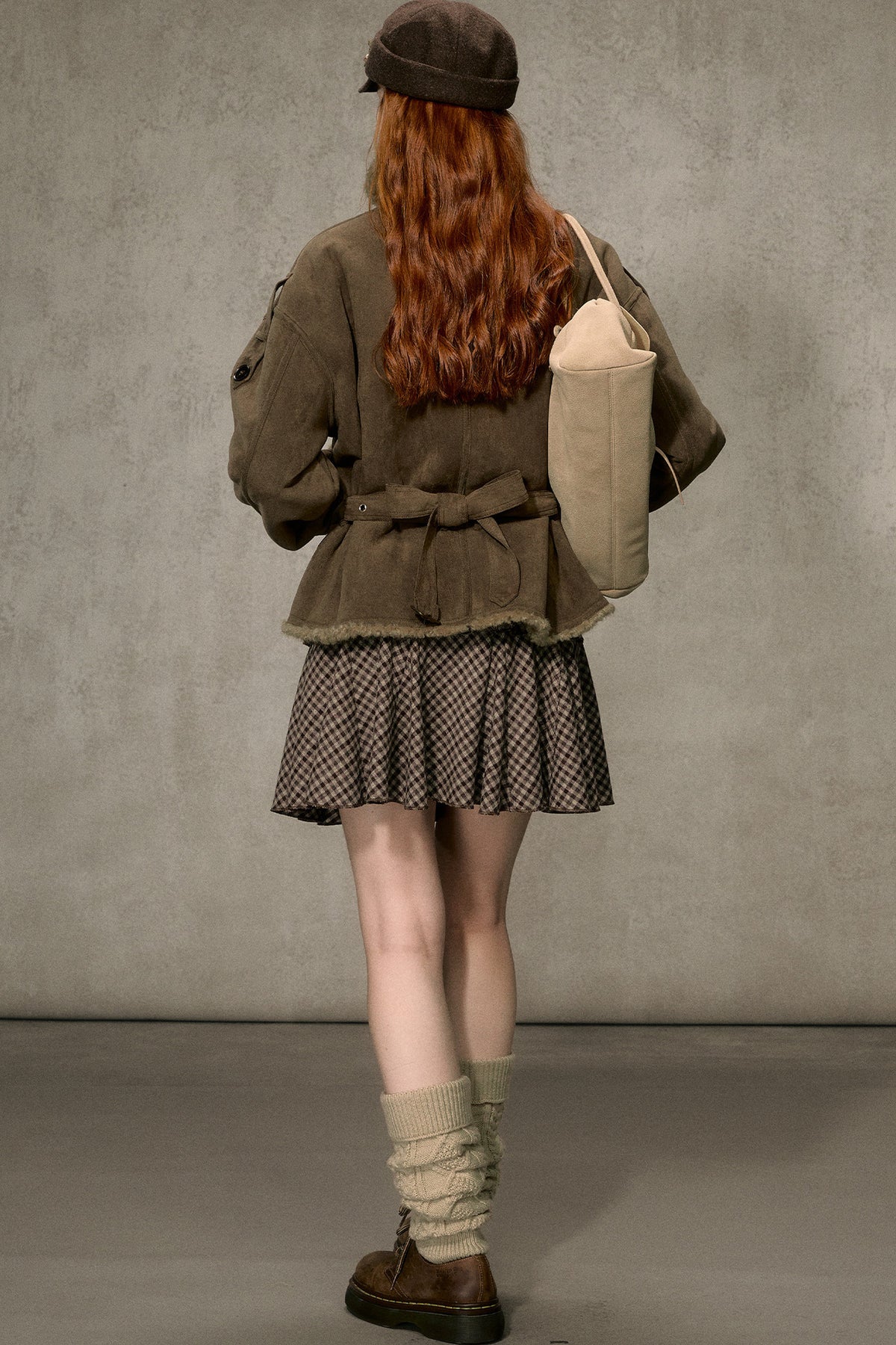 Cloud Shearling Biker Jacket