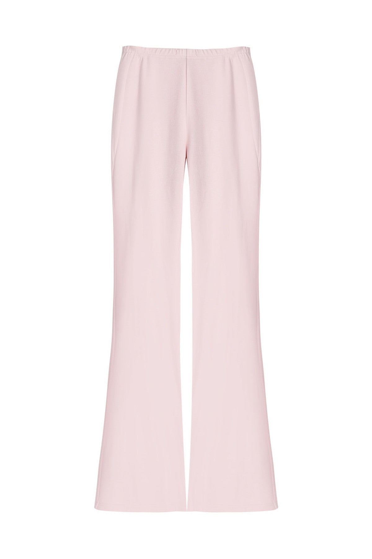 Fur Collar Cardigan and Flared Pants