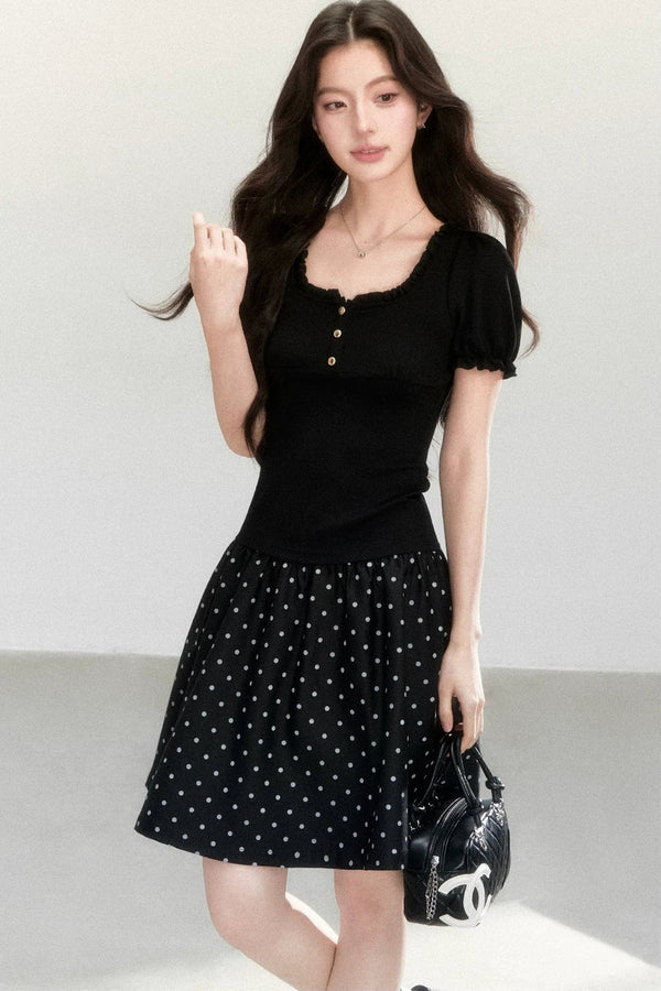 Korean Minimalist Knit Top