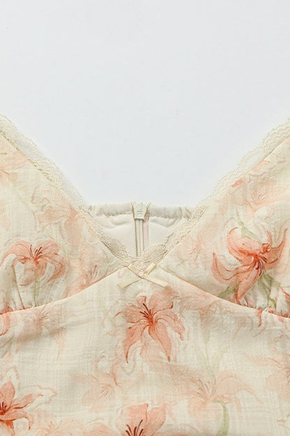 A-Line Spaghetti Strap Dress