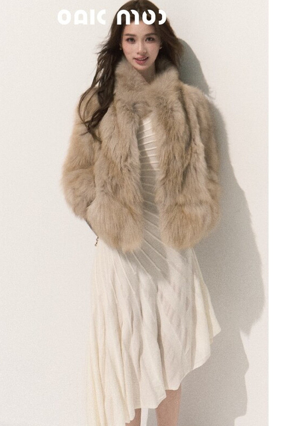 Fluffy Fox Fur Vest