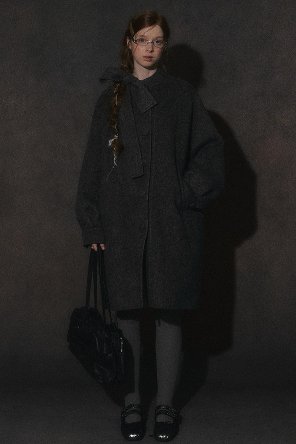 Long Double-Sided Wool Coat