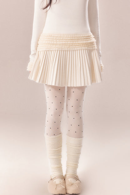 High-Waisted A-Line Skirt