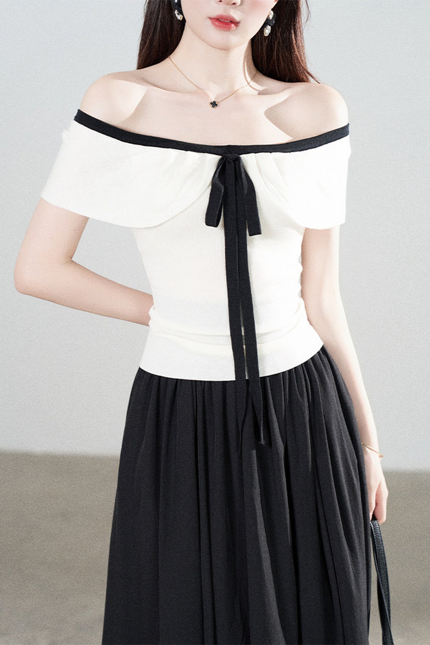 French Knit Summer Top