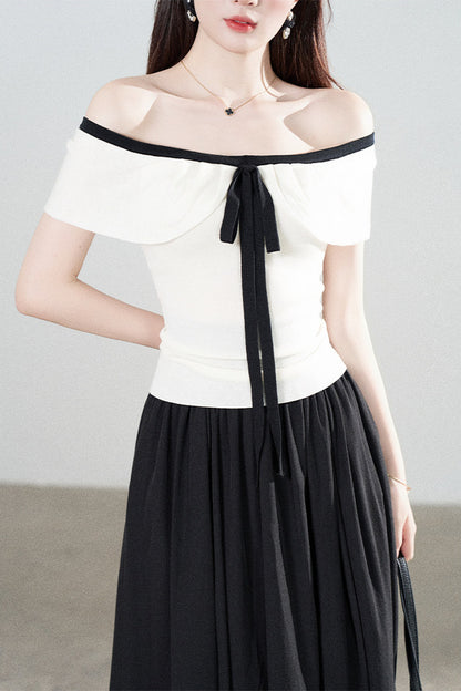 French Knit Summer Top