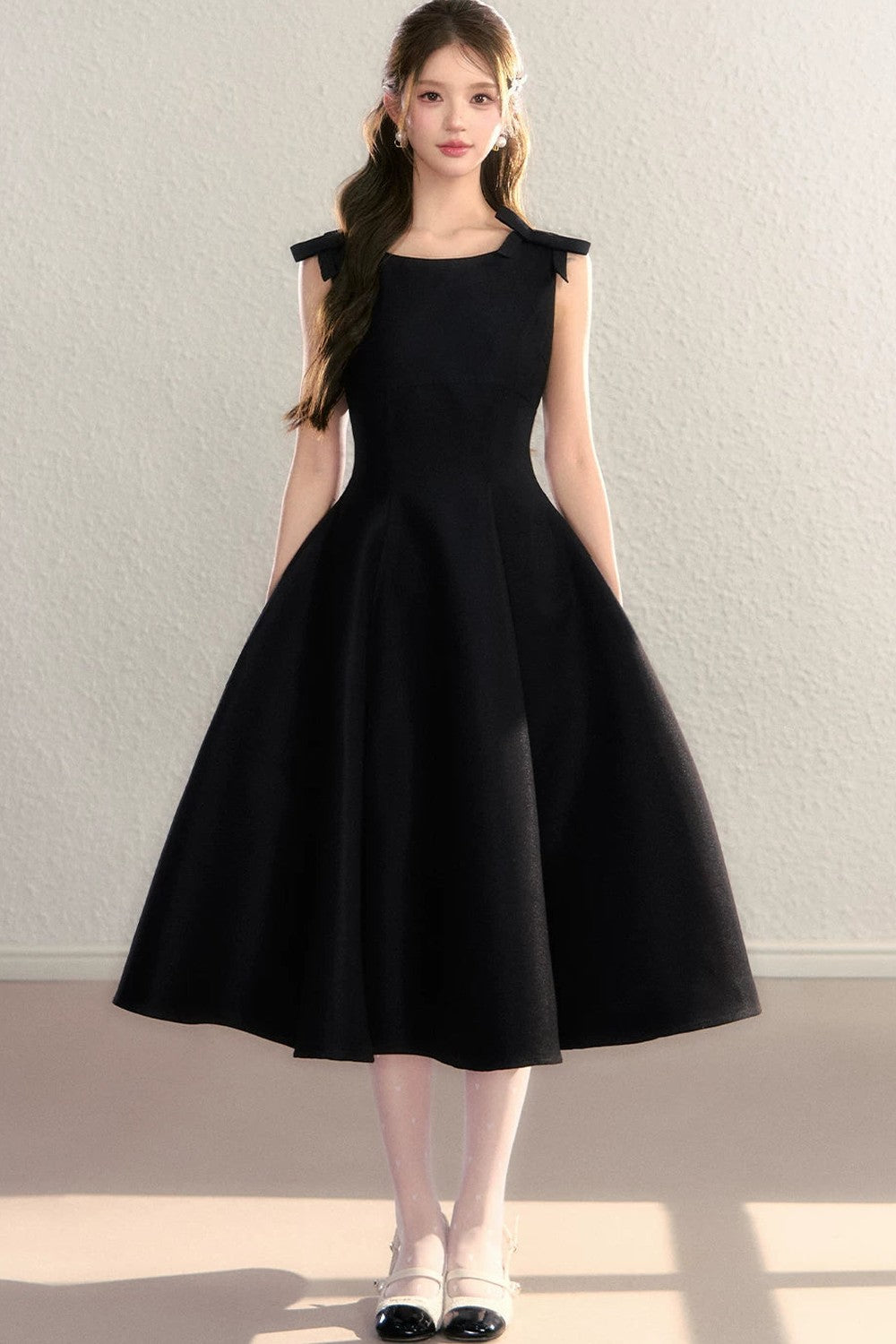 Vestido francés efecto adelgazante