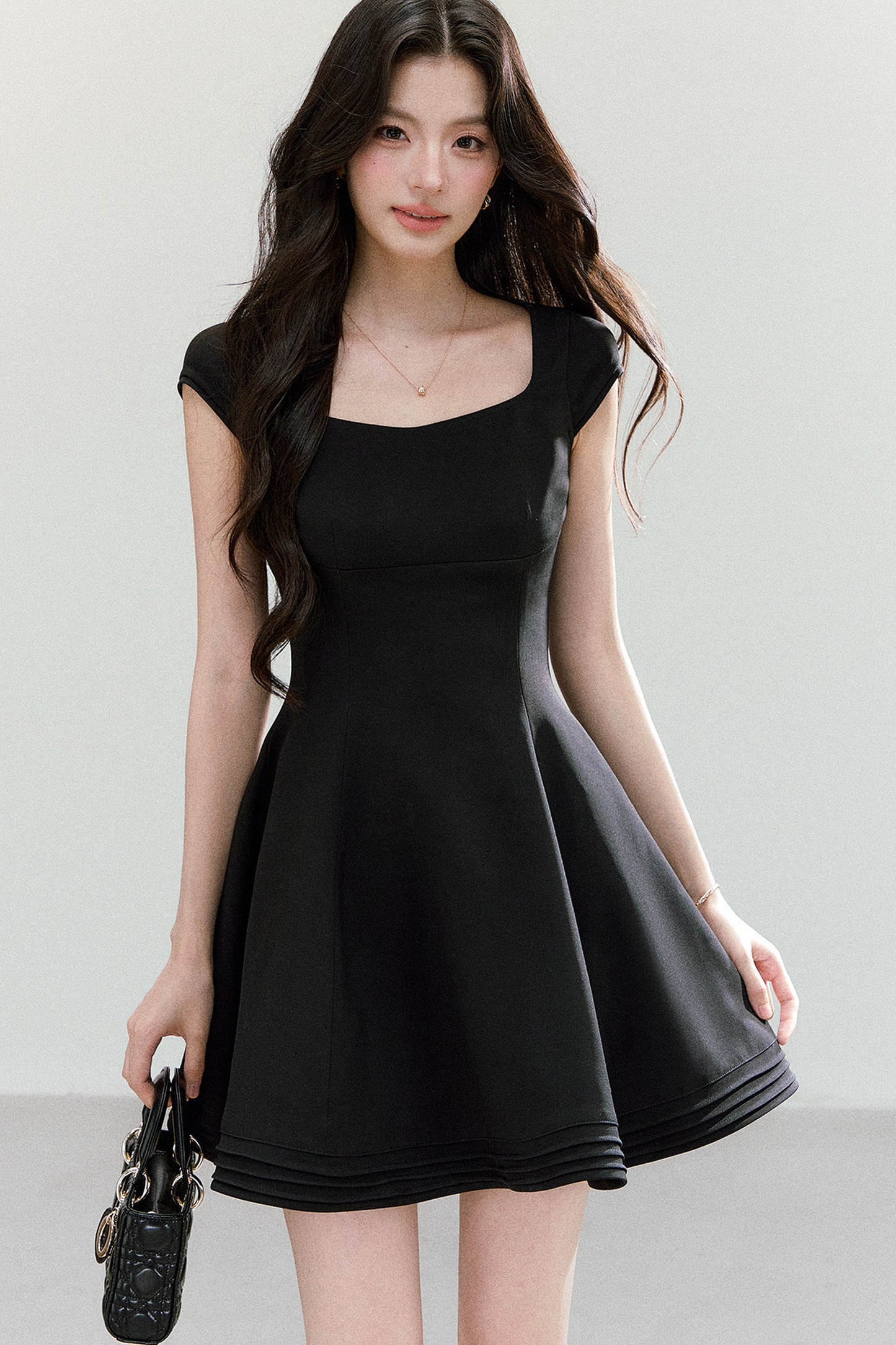 Elegant Slim Fit A-Line Dress