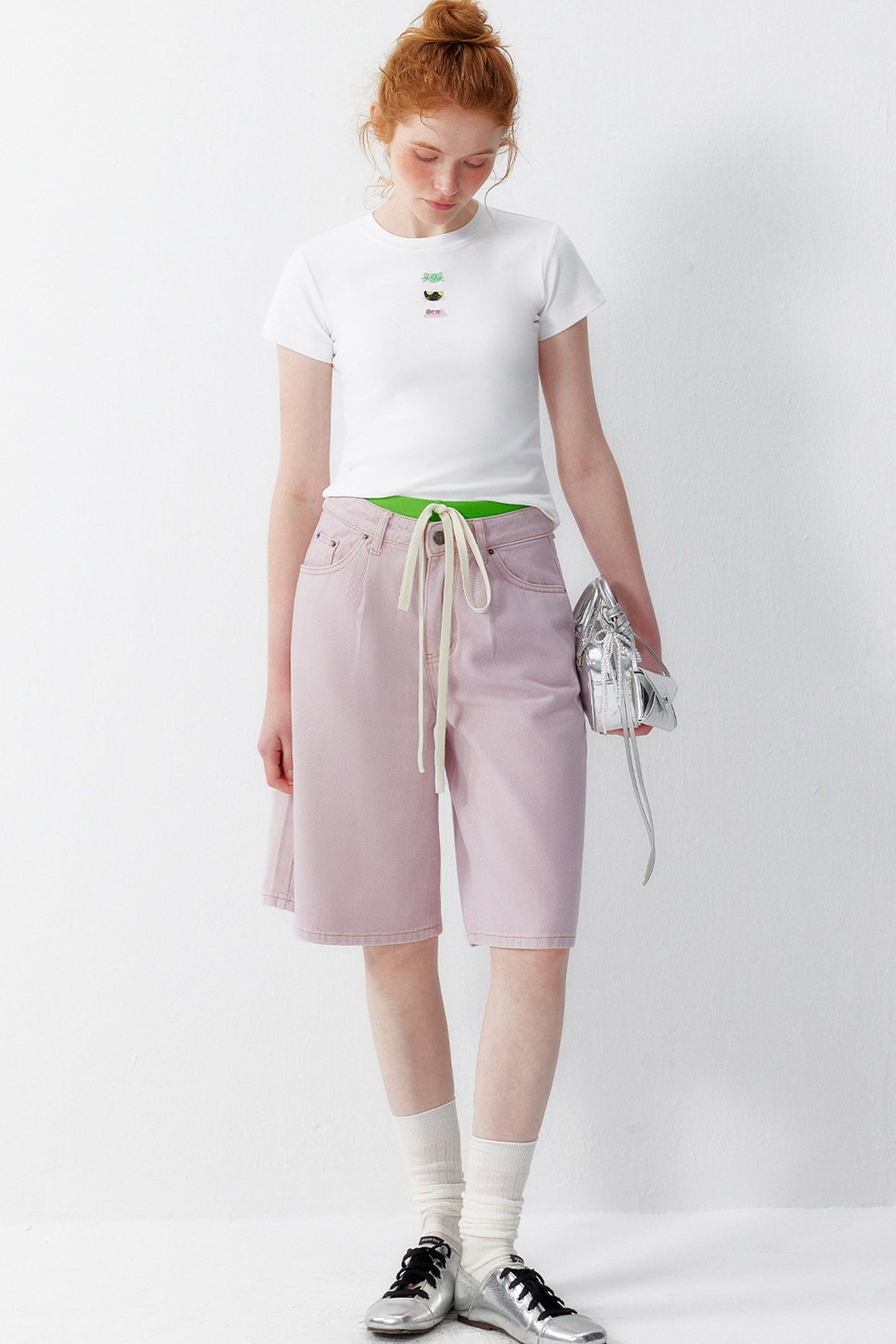 Embroidered Summer Slim Top