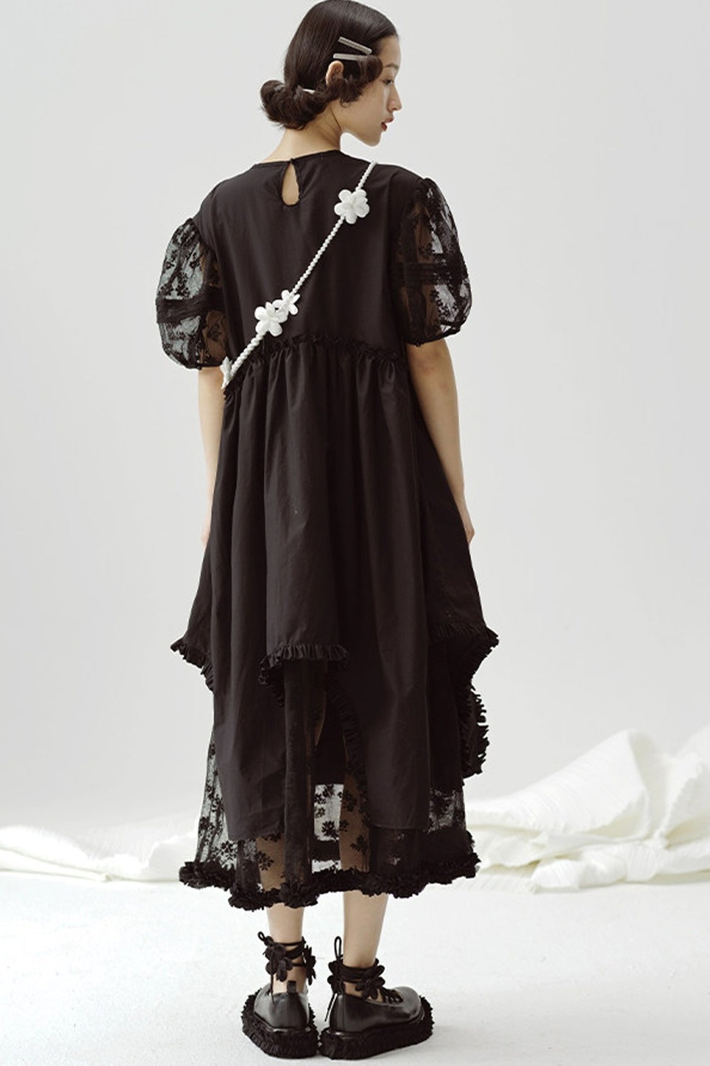 First Love Irregular Hem Dress