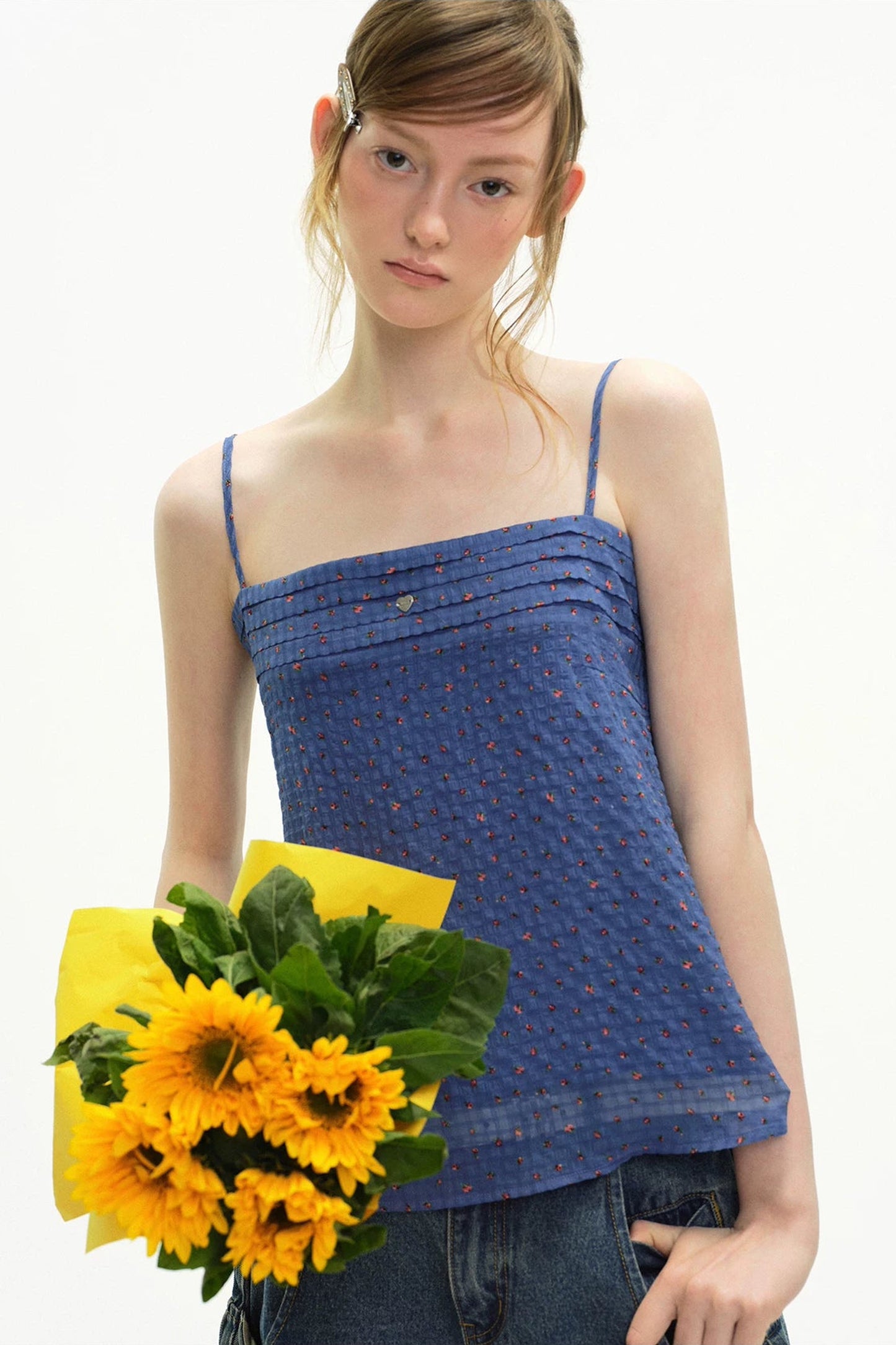 Hyacinth Floral Camisole Top