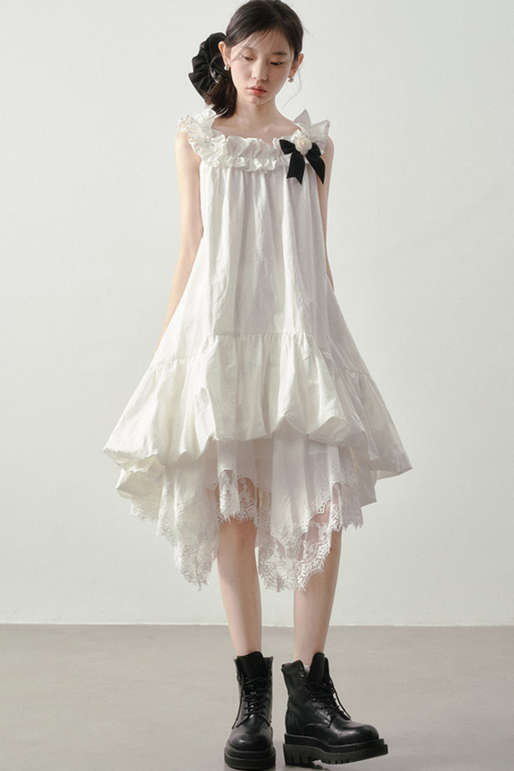 Iridescent Off-Shoulder Dress