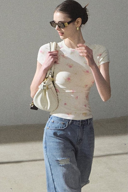 Printed Modal Cotton Summer Top
