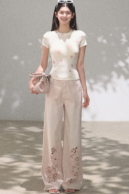 Printed Modal Cotton Summer Top