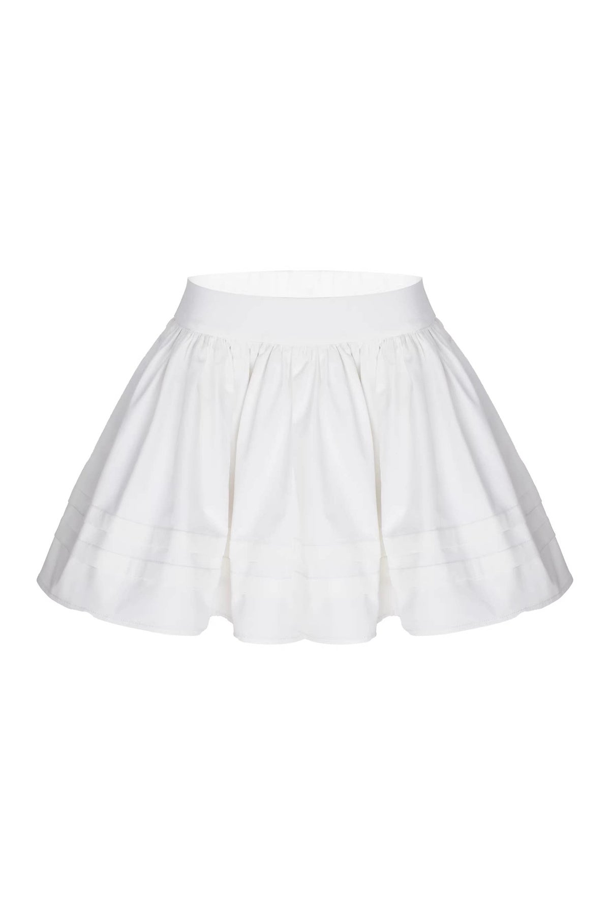 Collar Knit Cardigan and Pleated Skirt Set-Up