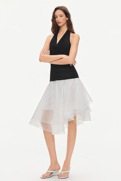 Lyocell Tencel Halter Neck Top