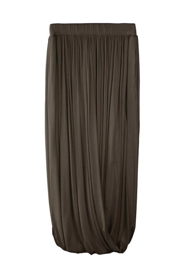 Double-Layer Twist Bud Skirt Pants