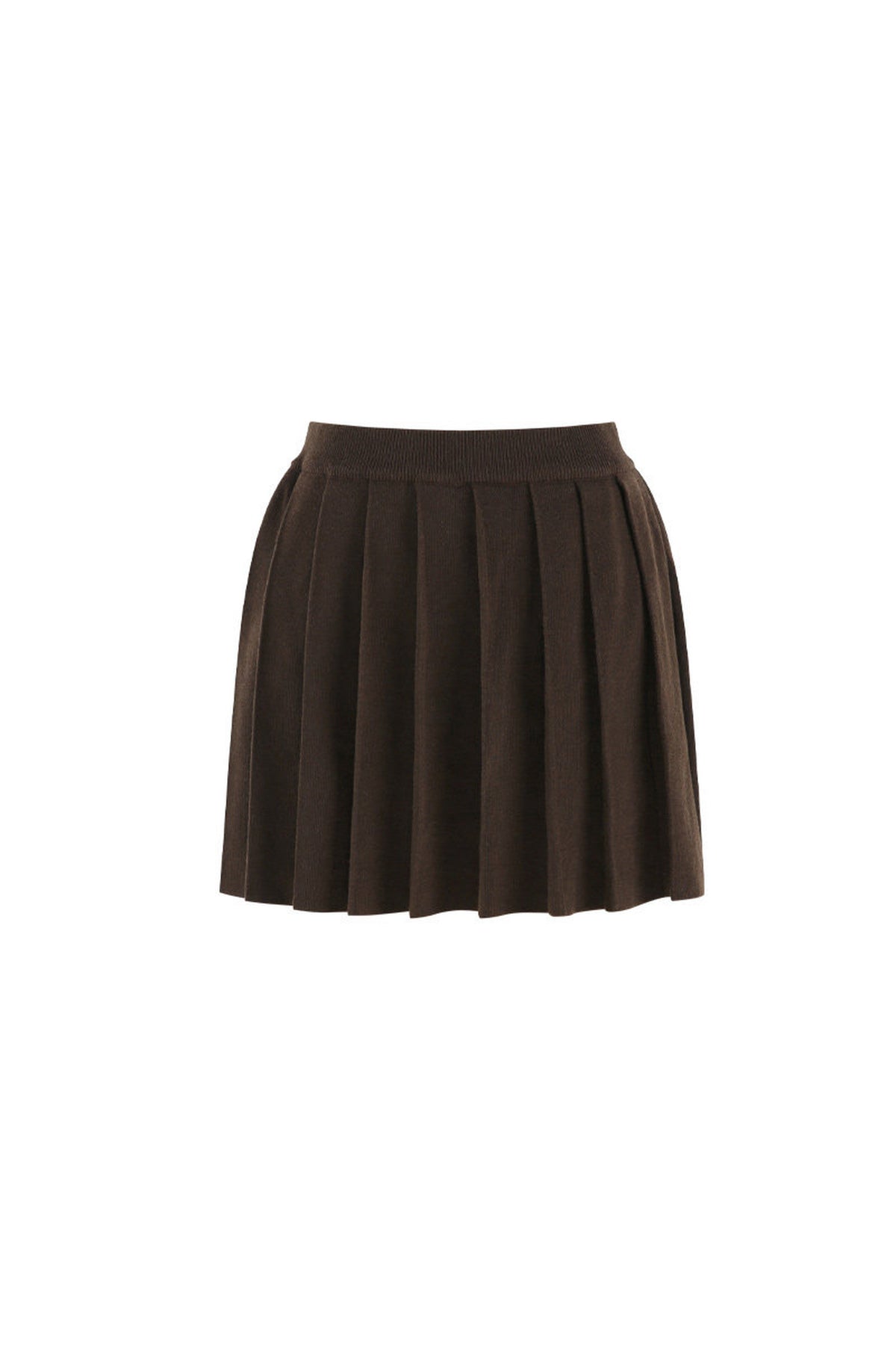 Square Neck Knit Top and Skirt Set-Up