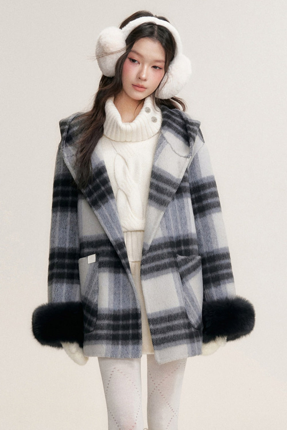 Twisted Cable Pullover Batwing Sweater