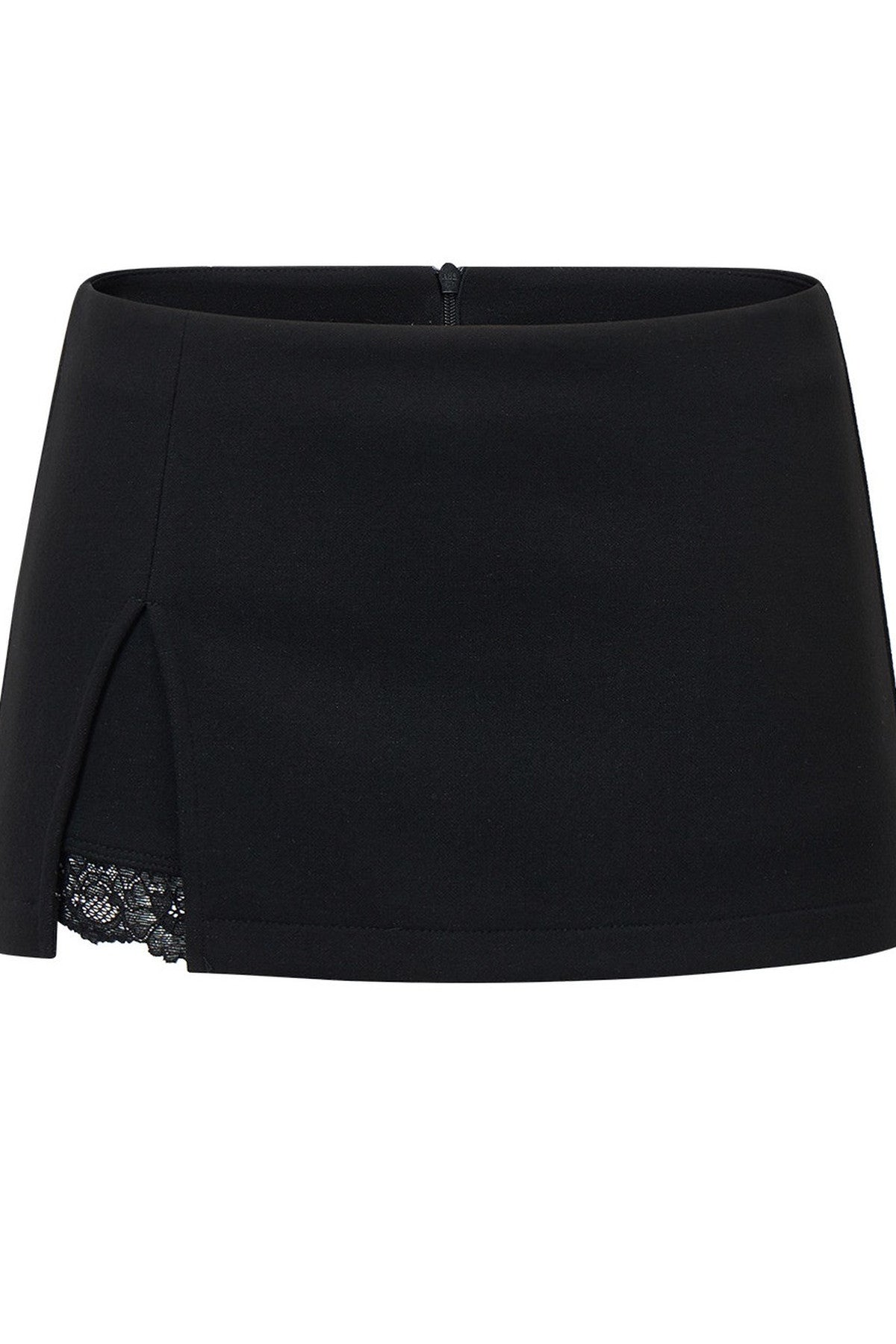 Lace Patchwork A-Line Skirt