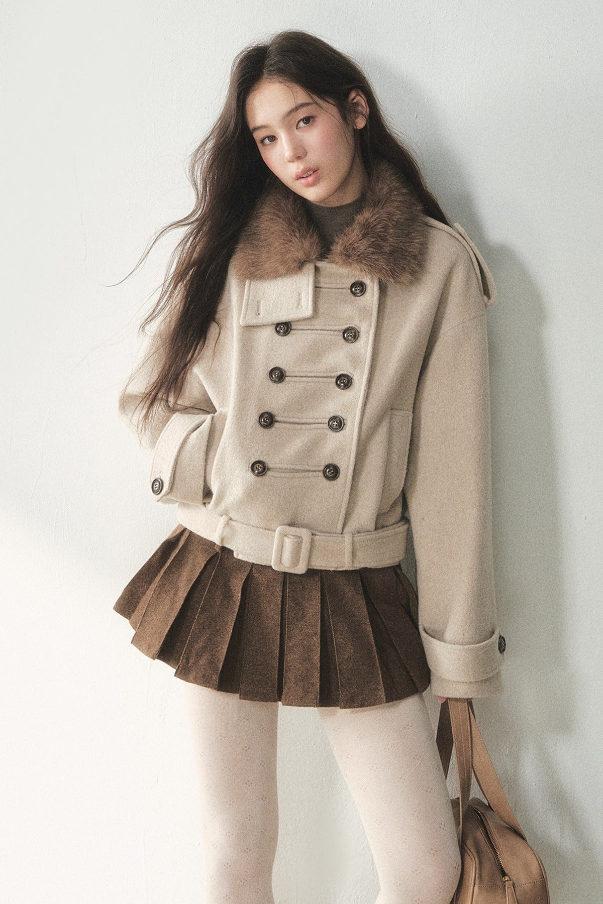 Double Breasted Wool Coat