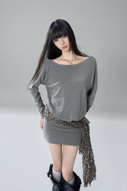 Ghost Girl Off-Shoulder Dress