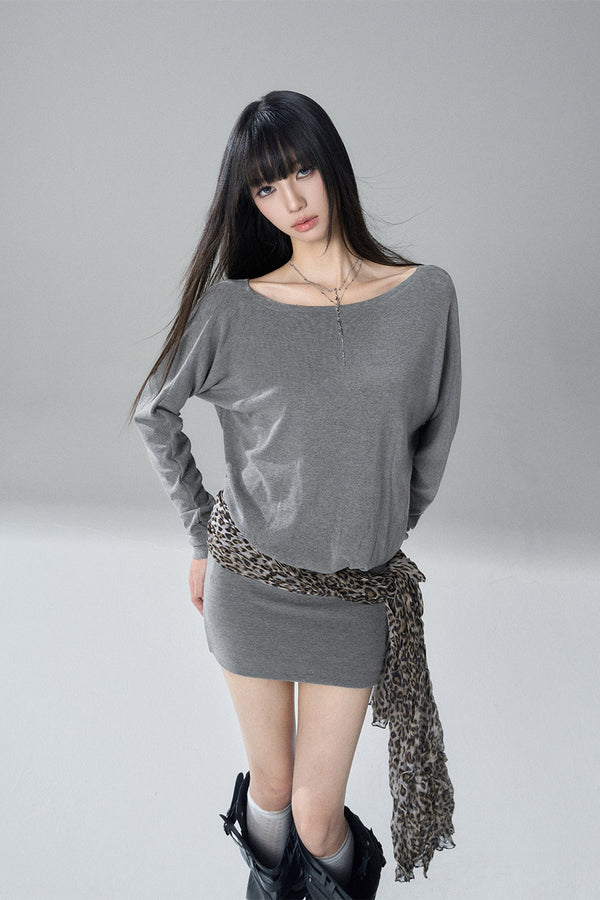 Ghost Girl Off-Shoulder Dress
