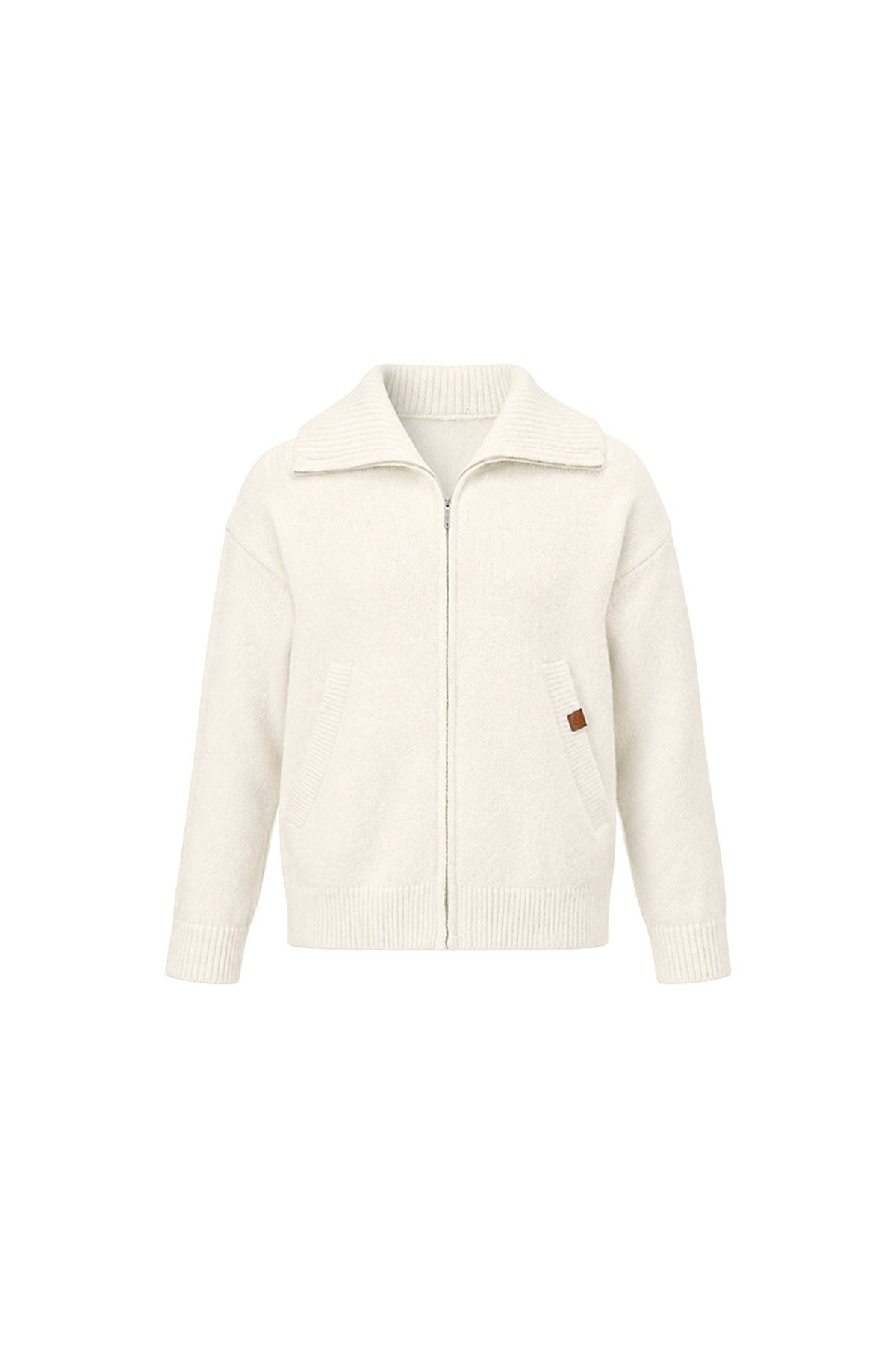 White Cardigan Jacket Skirt Set-Up