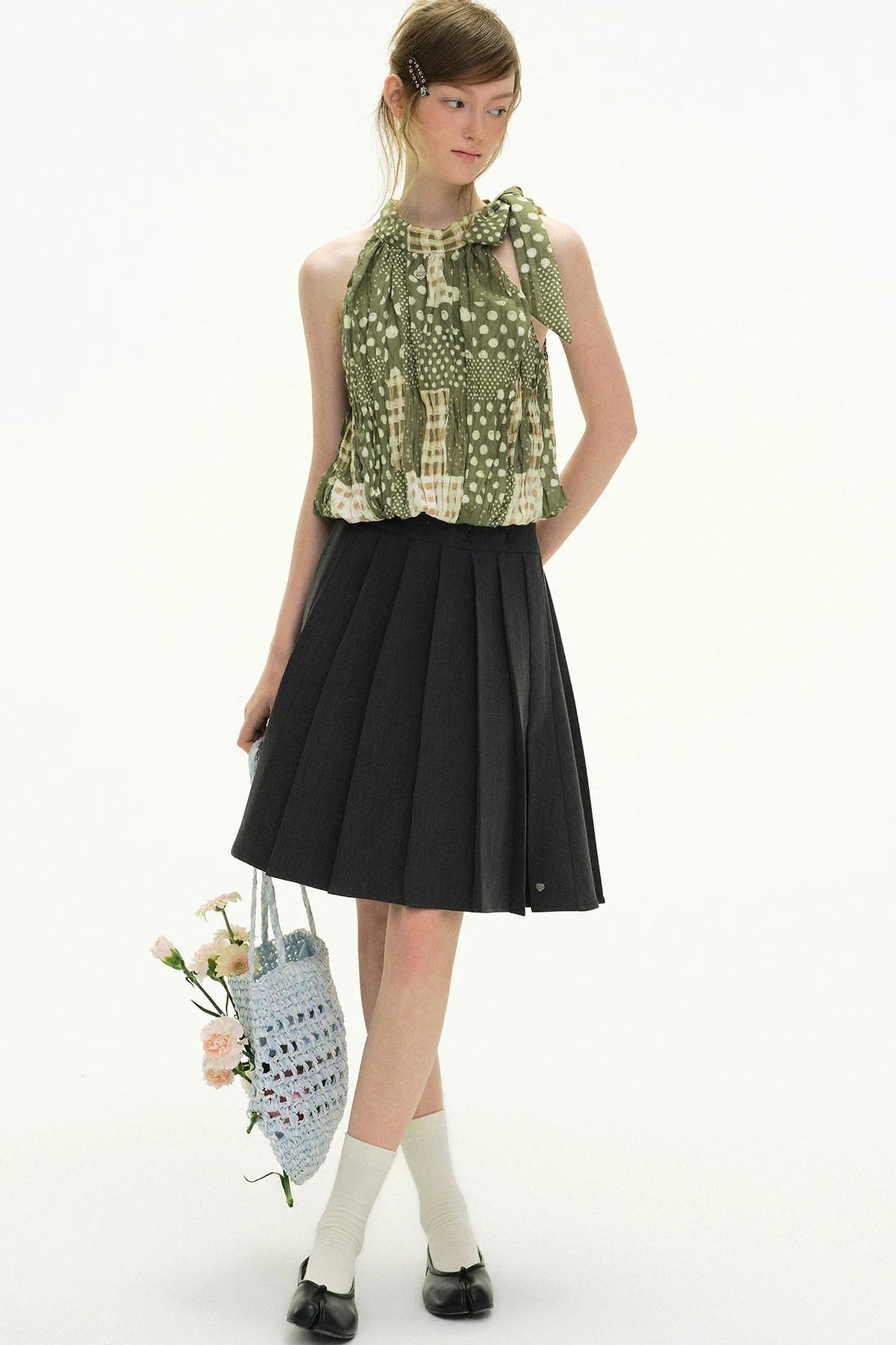 Star Moss Polka Dot Camisole