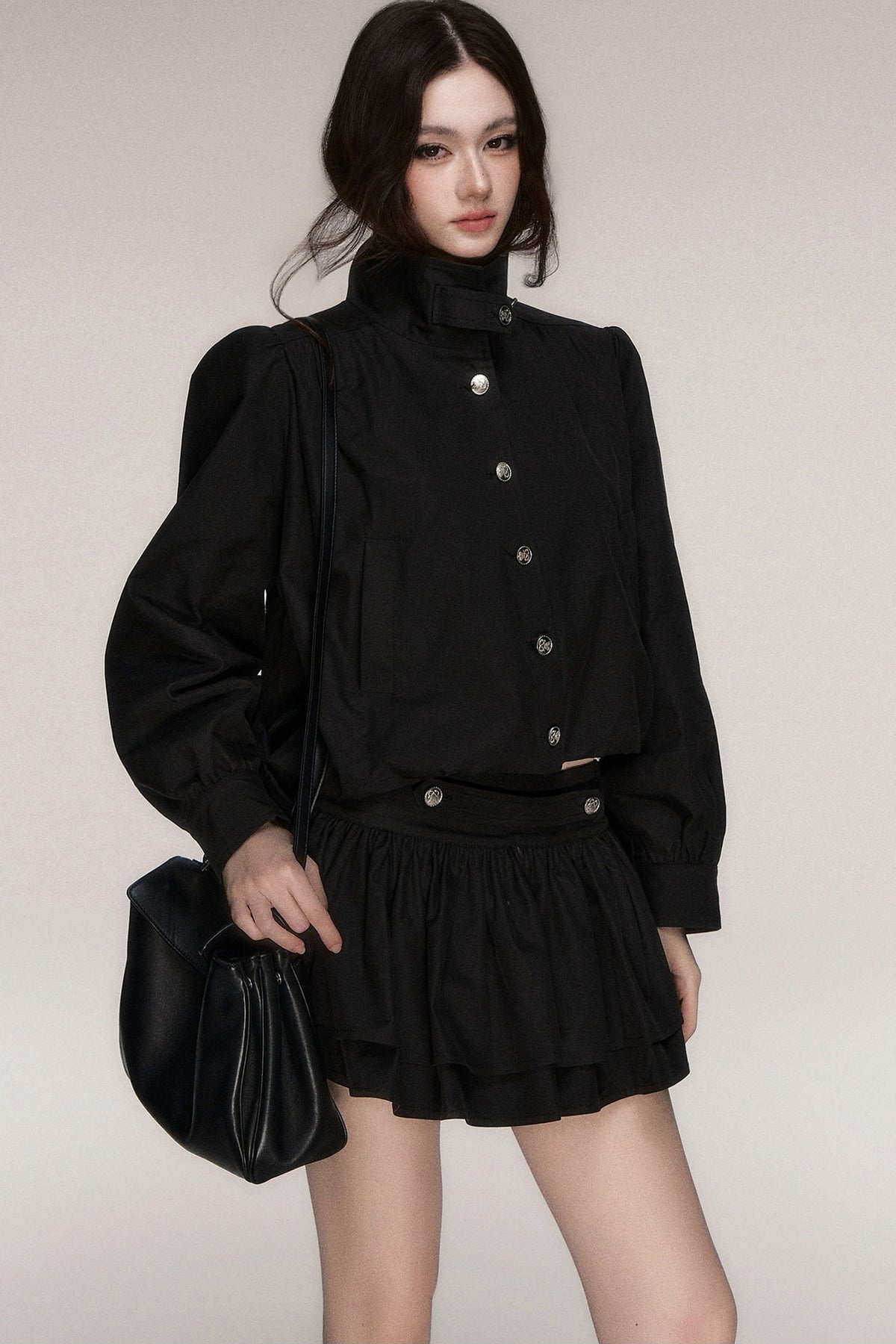 French Napoleon Style Short Jacket and Skirt Set-Up