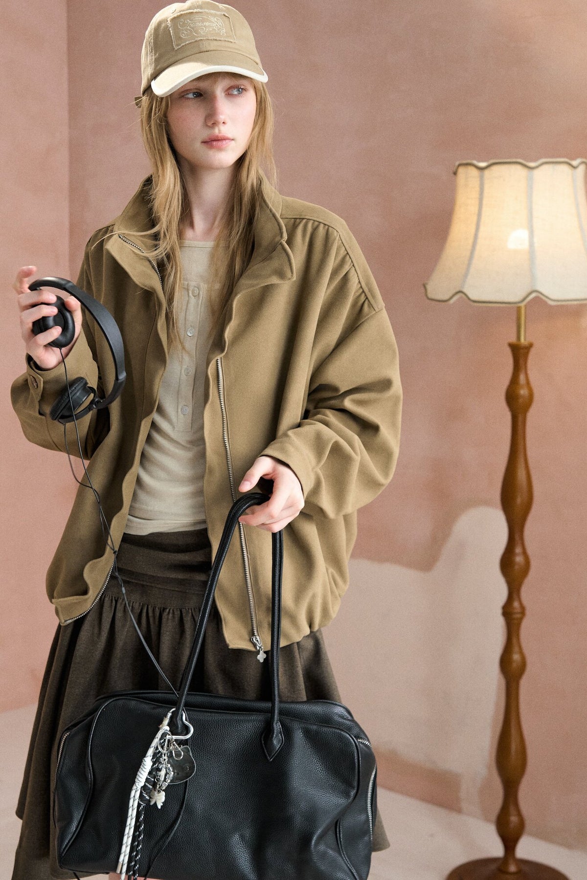 Crinkled Pleated Jacket